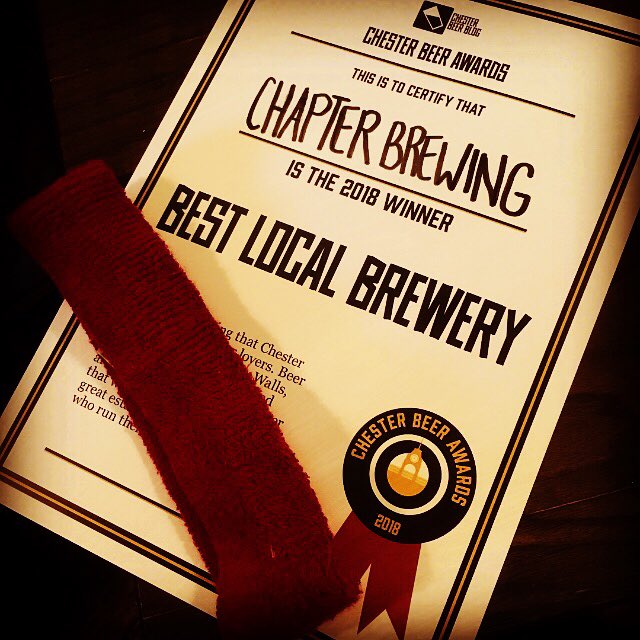 Well that’s nice. We got ourselves a <a href="/ChesterBeerBlog/">ChesterBeerBlog</a> award. Just FYI: When your headband game is so en pointe it matches your rosette