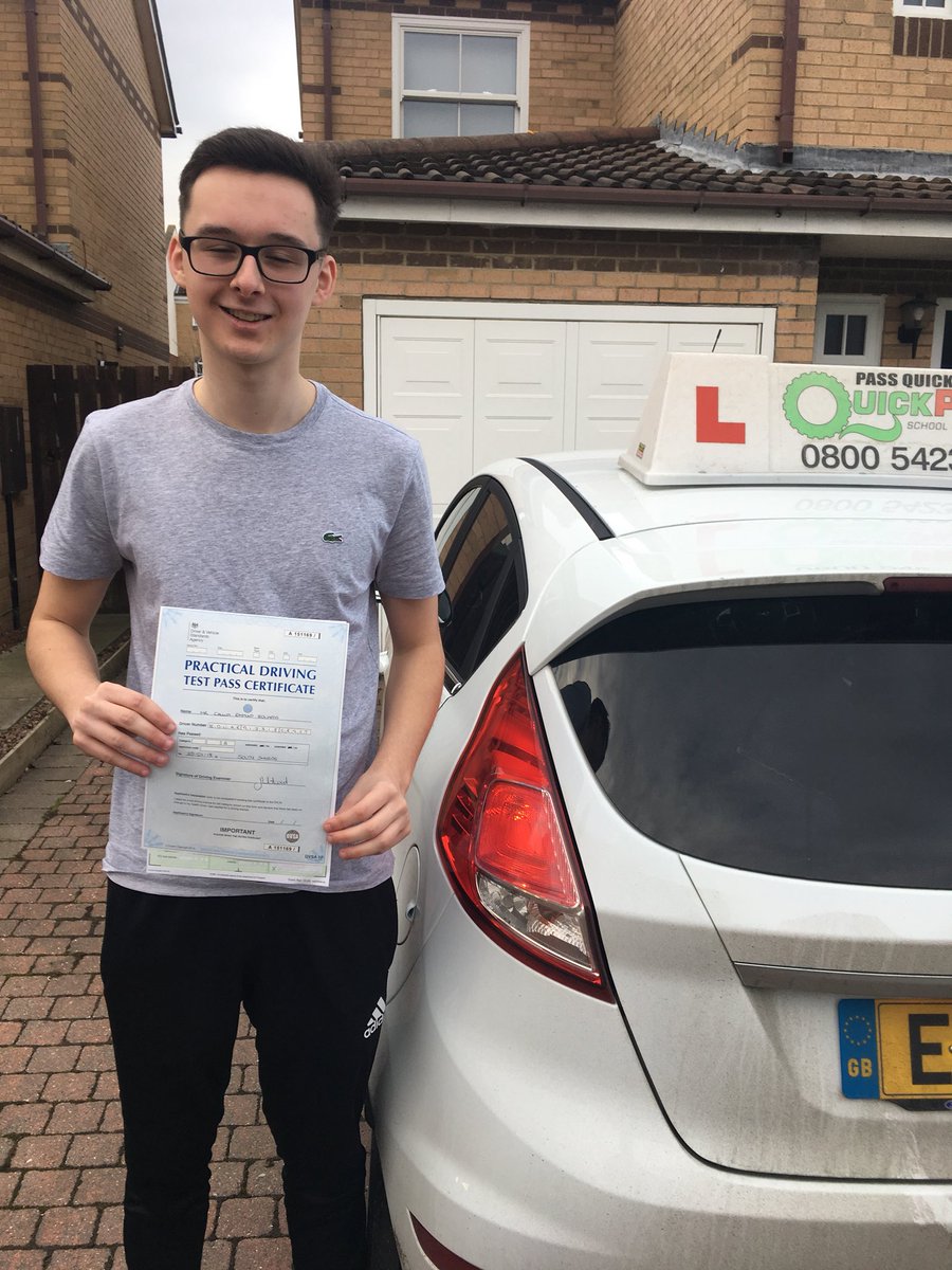 quickpass2010's tweet image. FIRST TIME PASS for Callum Edwards this week,only 1 minor mark,excellent drive Callum well done.