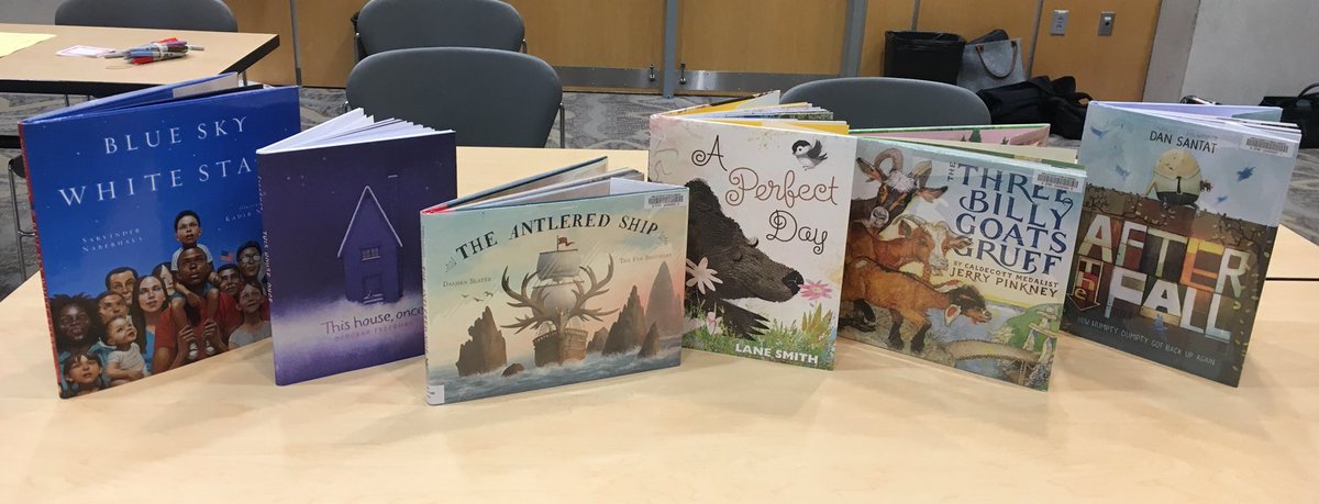 Our top choices for this year’s Caldecott! Which is your top pick? #Indianareads #classroombookaday