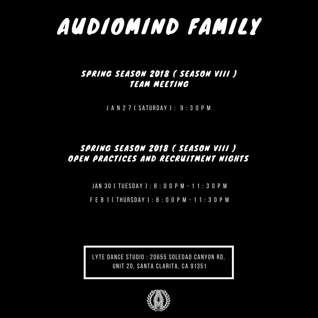 audiodanceco's tweet photo. Wsup y'all! Saturday night's festivities! 😄 Whether it's for free class or to join the family, come thru!! #tisdancingtime #finnalit #letsgetit #audiomoomoomind #ohana https://t.co/sNXGgrVe0w