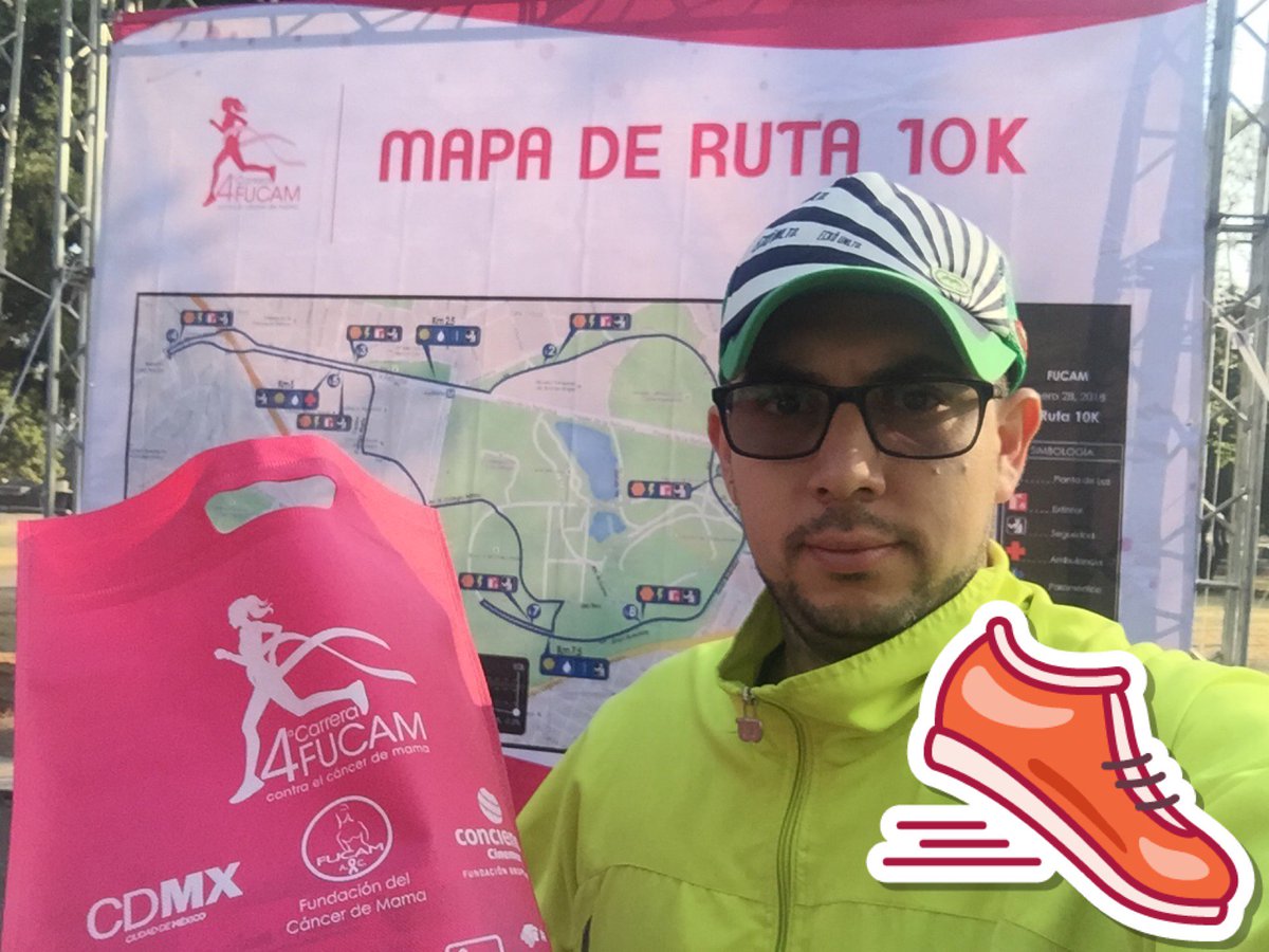 zepedavic's tweet photo. @asdeporte #IamRunner #LoveRunSmile RunnerMan #CarreraConCausa #4TaCarreraFUCAM #10KM #EntregaDeKit Listo para cumplir con la siguiente meta (@ El Carcamo ( 2a Seccion De Chapultepec ) = in Mexico City) https://t.co/kRD3lrIa3t https://t.co/FJrVJVhUcB