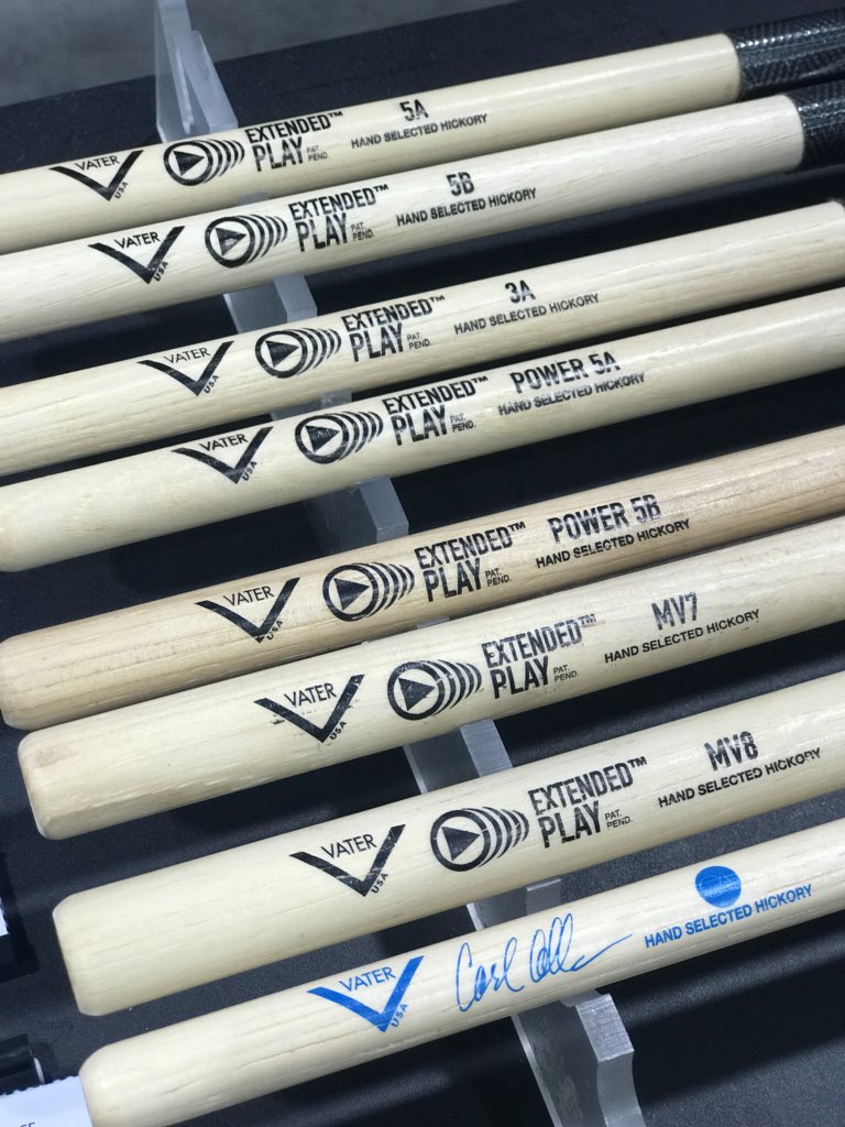 <a href="/NAMMShow/">NAMMShow</a> Day 3 about to start! <a href="/VaterDrumsticks/">Vater Drumsticks</a> Booth Hall C #7843. Come by and check out the full Vater product range and meet TONS of Vater Artists today! Vater.com