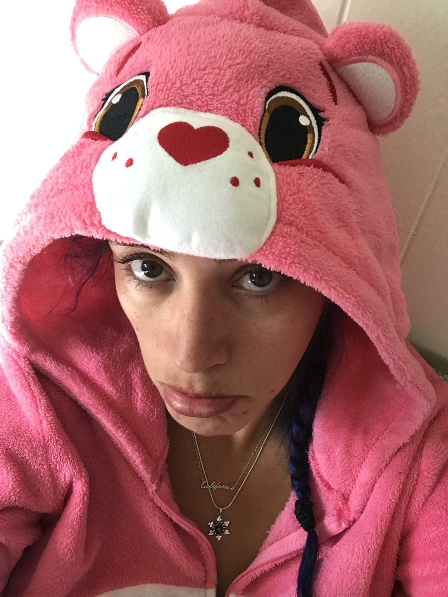 MermaidTawnie's tweet photo. When you don’t want to get out of bed or your #CareBears #onesie #tawniethemermaid #mermaidtime https://t.co/sJ2eFe3i7T