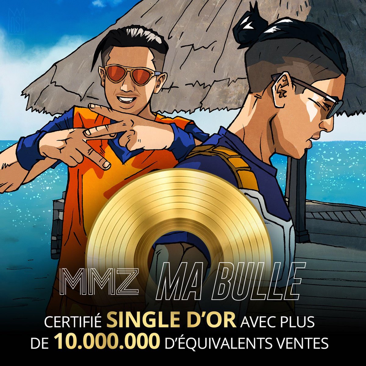 MmzMusic's tweet photo. MMZ « Ma Bulle » Certifié single d’or merci à vous la suite bientôt ..! 👌👌 #MMZ #TPLG #ZOO #NDA https://t.co/5LB09ya6Co