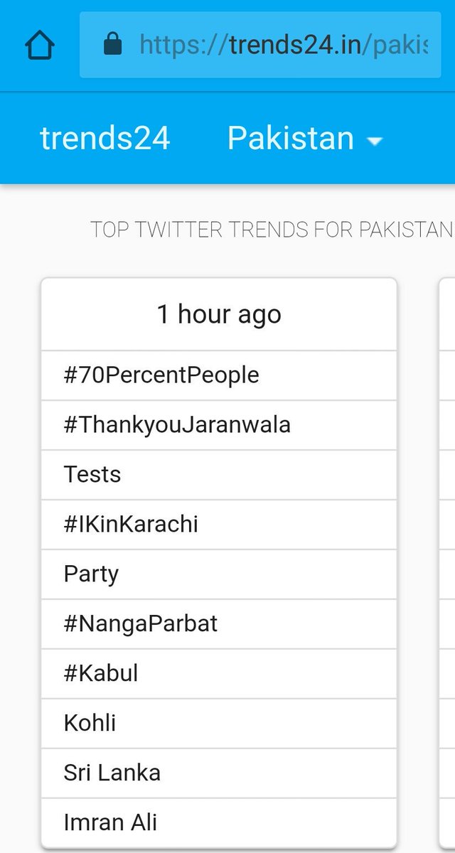 Team_Maniacs's tweet photo. #70PercentPeople is still trending on Top at Pakistan Panel
Welldone trend setters #team_Maniacs ☺
Hashtag by : @VirusAgain https://t.co/SH3SF4ITmq