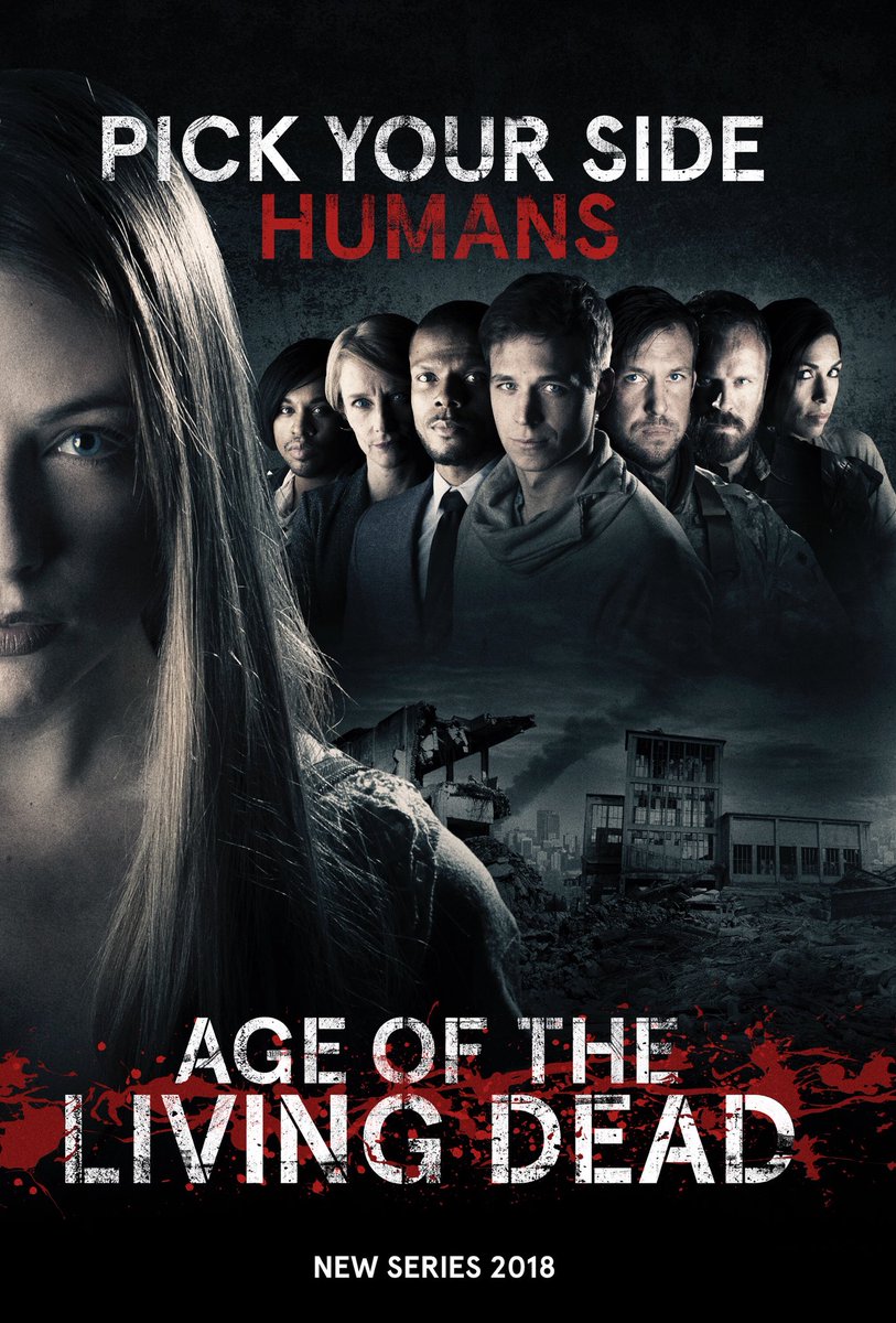 NicolaPosener's tweet photo. Catch a brand new episode of ‘Age of the Living Dead’ tomorrow on Fox Action!...episode 4 is a personal favourite of mine! 😎 See me as Yvonne taking refuge from the sandstorm and encountering Captain Lowe from the British let unit tasked on a vital mission....#HumansVsVampires https://t.co/GIED1g6MeC