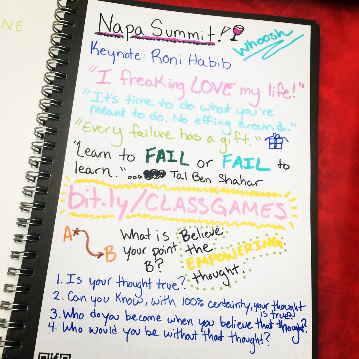 TeacherBreen's tweet photo. I always get so much inspiration from @edtechteam Summit Keynote Presenters and @Roni_Habib did not disappoint! Looking forward to an awesome weekend. And trying to get back into the Twitter game...#notatweeter https://t.co/jznNyK58Rf