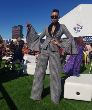 Mbahlee_'s tweet photo. Best suit ever #kingloot @LootLove #SunMet #SunMet2018 #SunMetZA https://t.co/9Igosc1tB0