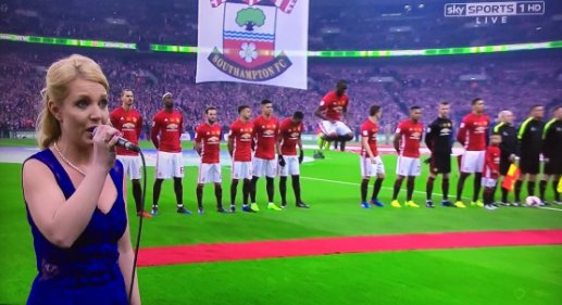 February 2017: Wembley. League Cup Final. Eric Bailly doesn't do national anthems. Zlatan Ibrahimovic masterclass helps United to their first trophy of the Jose Mourinho era.