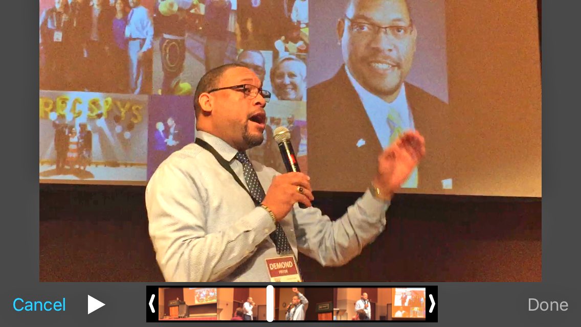 NIRSAPresident's tweet photo. Closing speaker Demond Pryor (@UToledoSRC) closing out the @NIRSARegion3 Student Lead On with a strong message and wisdom for all - Explore Expand Experience. #region3istheplacetobe #HumansOfNirsa #LeadingIn2018 https://t.co/jL2eC1atUS