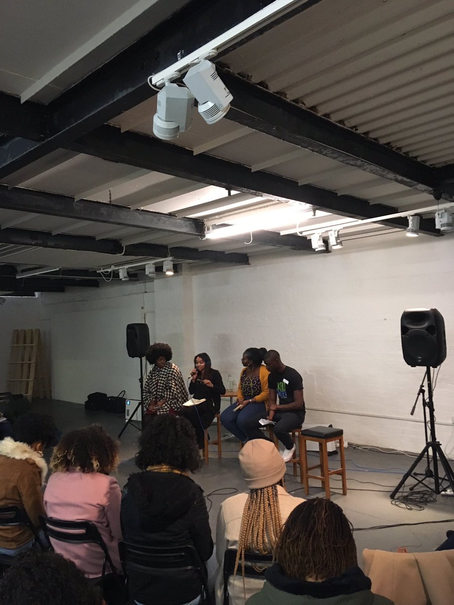 TumiSotire's tweet photo. #ReimagineBlkBritain  was amazing . I am left with a lot to think about https://t.co/HKpoB4xm6w