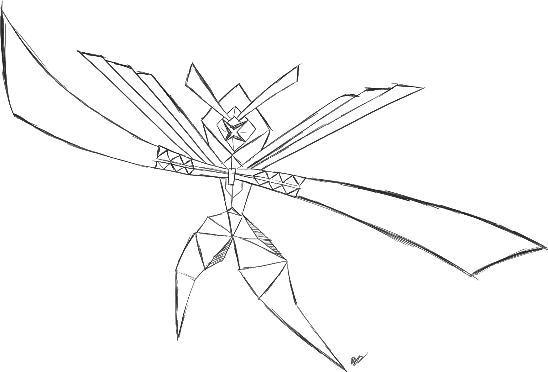 How To Draw Kartana From Pokemon