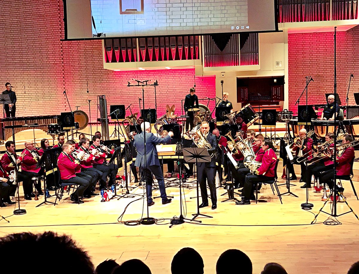 thorntoneuph's tweet photo. Great to have @GlennVL playing here at the @RNCMvoice with @TredegarBand. Beautiful sounds as always. https://t.co/kh9mjwaNC5