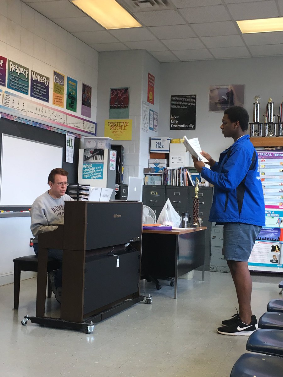 Rico rehearsals at Dunbar. #letyourpassionsoarlikemusic