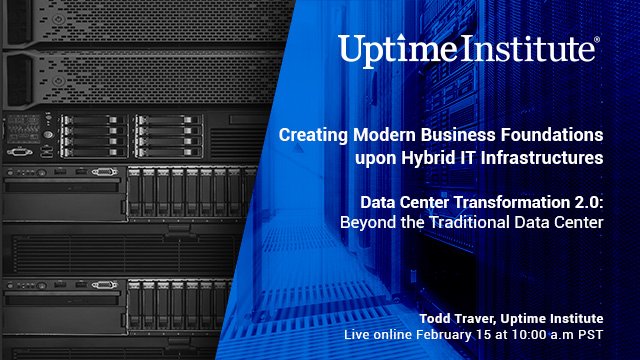 UptimeInstitute's tweet photo. How much would you say businesses are feeling the need to embrace digitalization? #IT is being re-imagined to span #hybrid infrastructures. Find out more in our upcoming #UIWebinar next 2/15 at 9AM #datacenters #cloudcomputing  https://t.co/aWaoA3zqr4 https://t.co/qurmxz8GIU