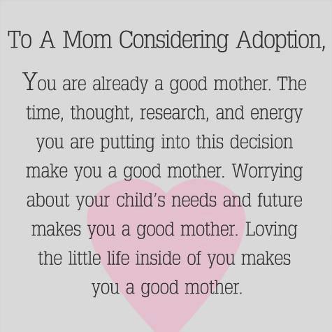 American Adoptions On Twitter Many Of The Expectant Mothers Who Place Through Americanadoptions Worry That Placing Their Child For Adoption Makes Them A Bad Mother Never 3 Https T Co Ikup3wnai1