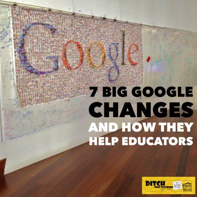 jmattmiller's tweet photo. 7 big Google changes and how they help educators

https://t.co/iv8f9wf1Ng

 #ditchbook #edtech #gsuiteedu #gttribe https://t.co/WTCp3DNmWD