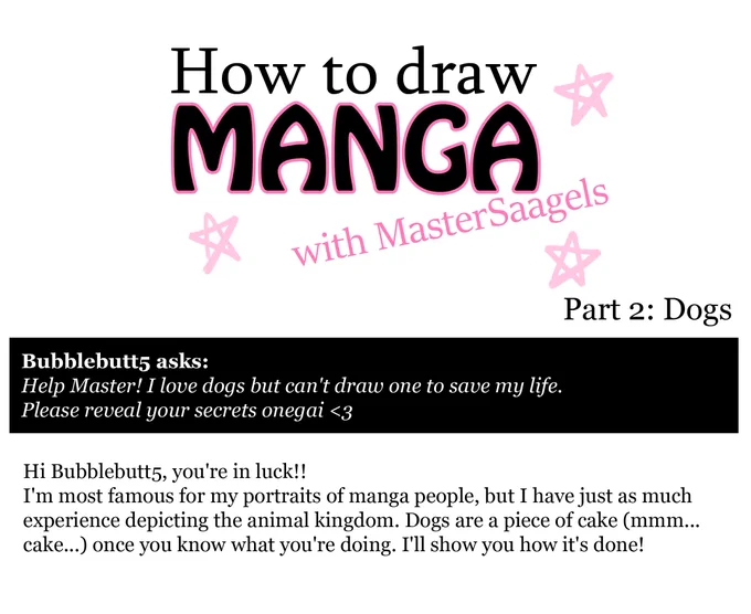 The Master has blessed us with another drawing tutorial. 