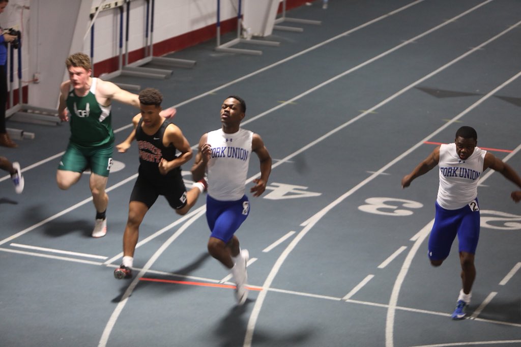 MileSplitDMV's tweet photo. Defending his home track was Ebruba Etta with his 6.55 victory in the 55 final #FUMAInvite https://t.co/0h4PaI6KRf