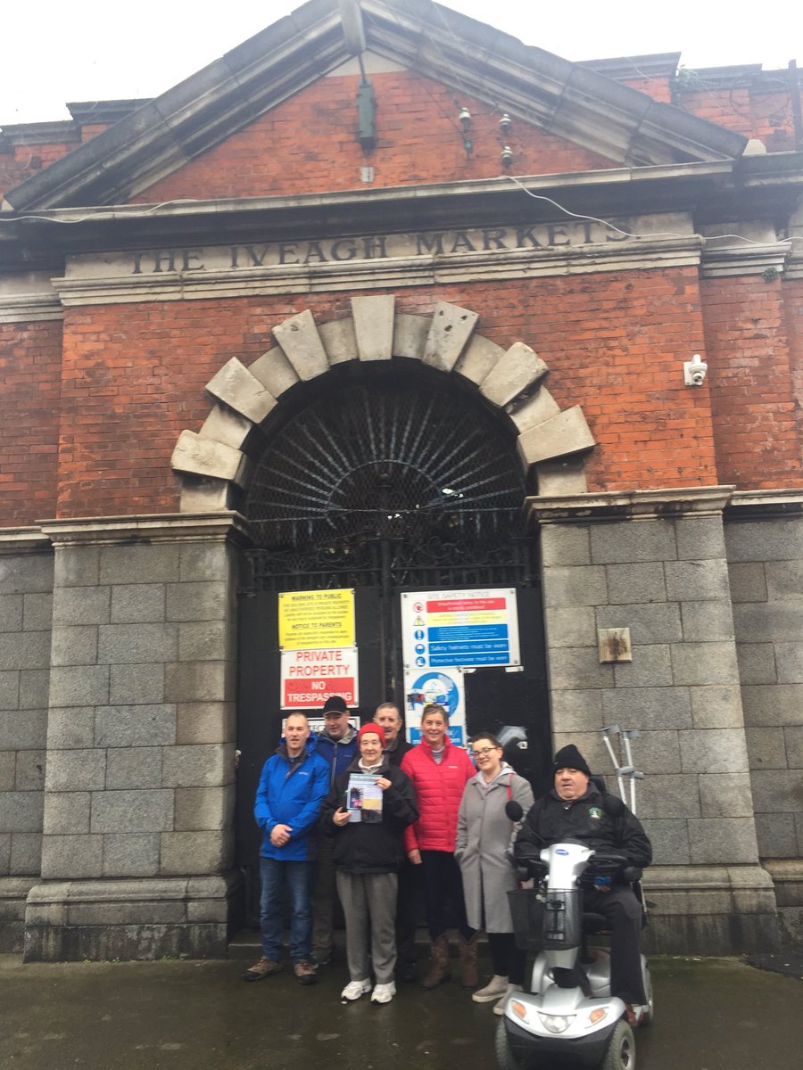 Super Troopers. Leaflets team out updating locals on the Iveagh Markets development, vacant homes and parking. Liberties Matters