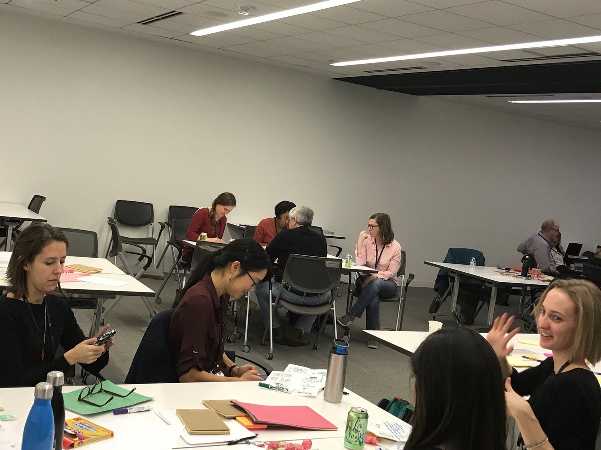 elizabeth_shell's tweet photo. Prompt: “Commuters need a way to ___<verb>___ because ___<surprising insight/pain point>____. #DesignThinkDC https://t.co/hURtQLKPyr