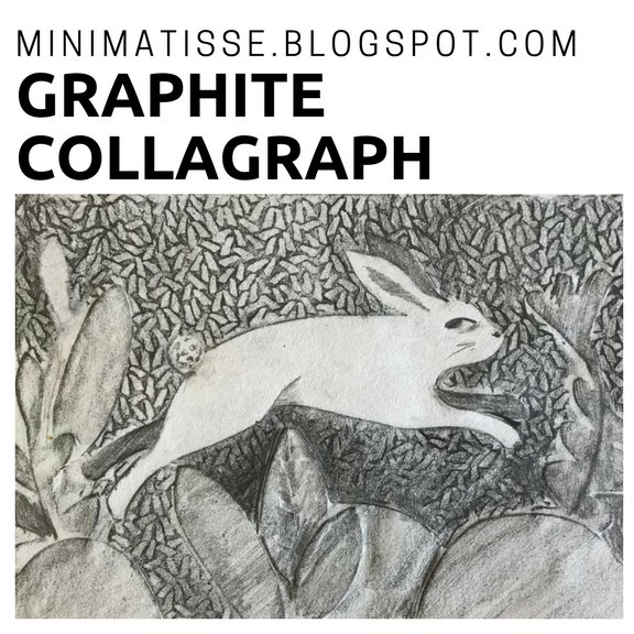 The <a href="/theartofed/">The Art of Education University</a> #ArtEdNow is next week and I'm excited to present about Graphite Collagraphs. Here is a little preview of the lesson I will be talking about. minimatisse.blogspot.com/2018/01/graphi… #artsed #k12artchat