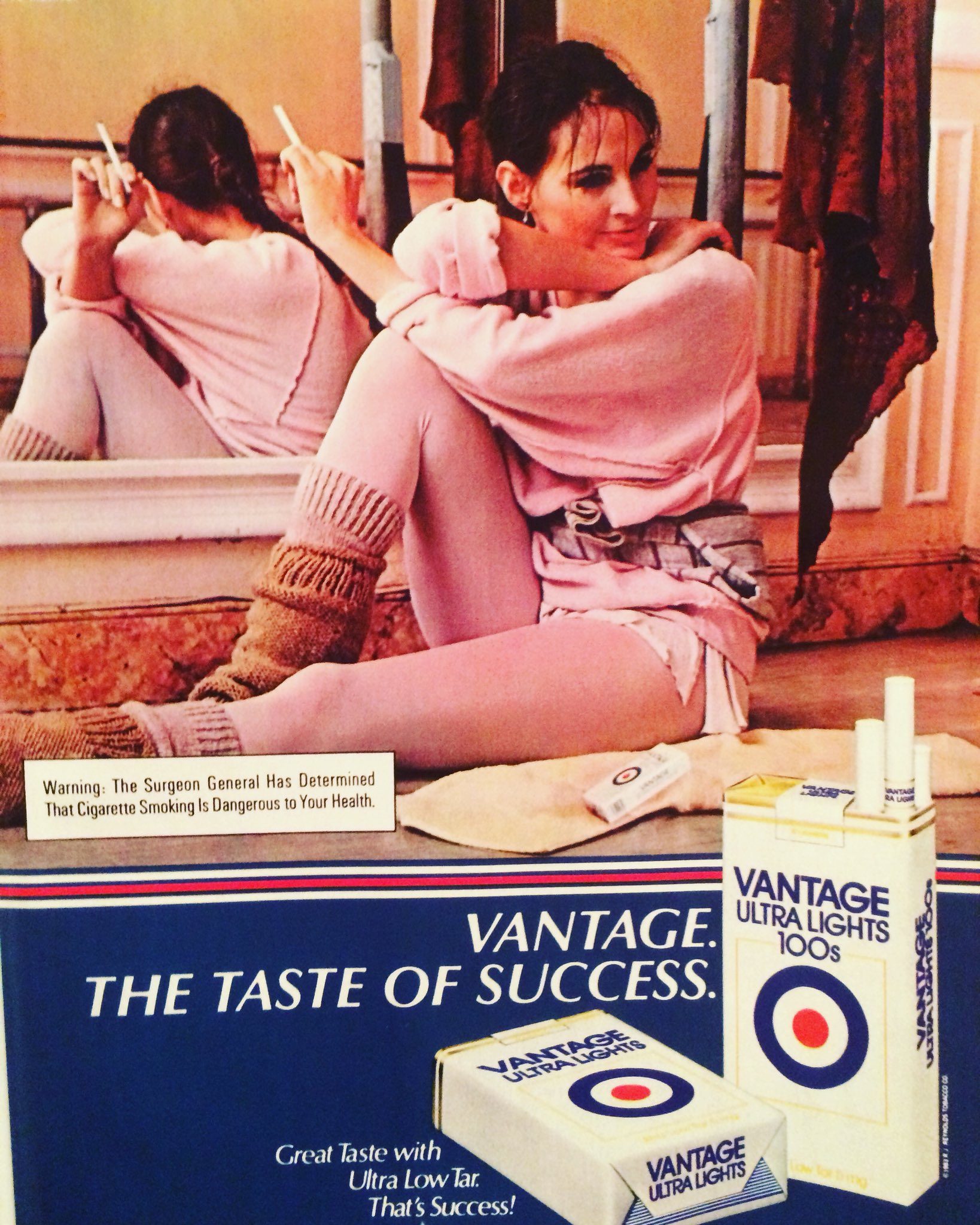 80sThen80sNow on X: “80’s AD of the Day: Vantage Cigarettes 1983