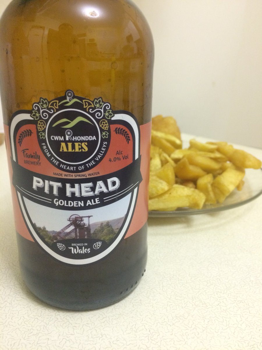 New Favourite Ale : Pit Head <a href="/CwmAles/">Cwm Rhondda Ales Ltd</a> cwmrhonddaales.co.uk/our-ales.html
