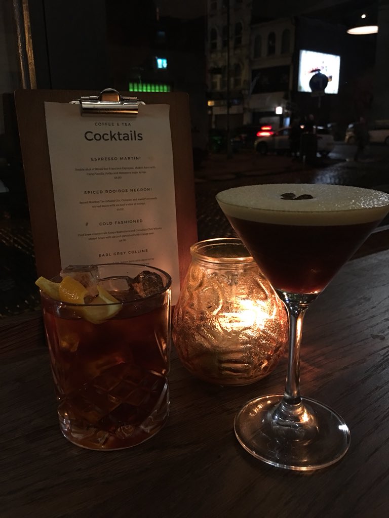 lpatbax's tweet photo. Enjoying a cocktail to start an evening in the Northern Quarter #atkinsons #coffeehopper #bringingabitoflancastersouth https://t.co/vRTb2lKQuc