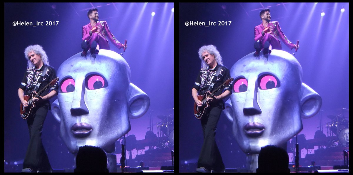 Helen_lrc's tweet photo. Queen + Adam Lambert rocking @ssearena last month. And @Frank_NOTW too!
X-eye view.
#QAKLWembley #NOTW40tour https://t.co/5BW1nEdgpK