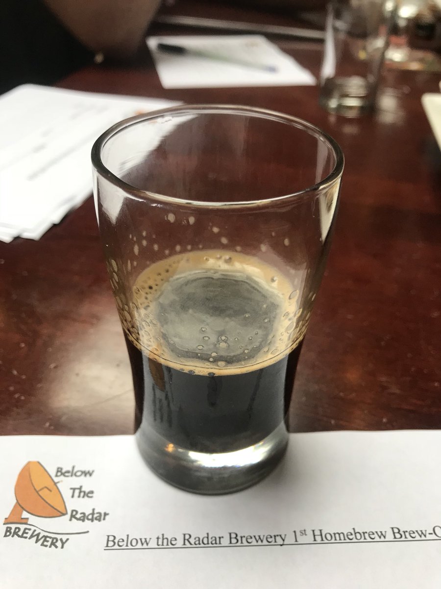 Made it to the stouts.