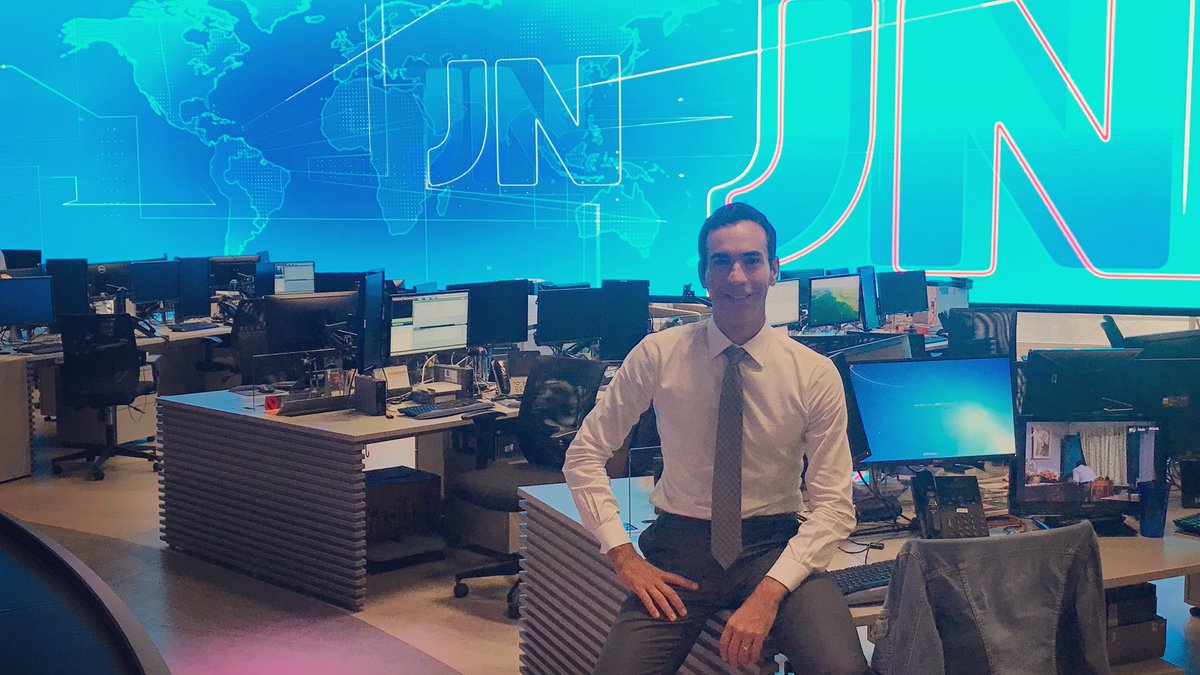 É hoje...no Jornal Nacional.😘 #JN #Rio #gratidão❤️