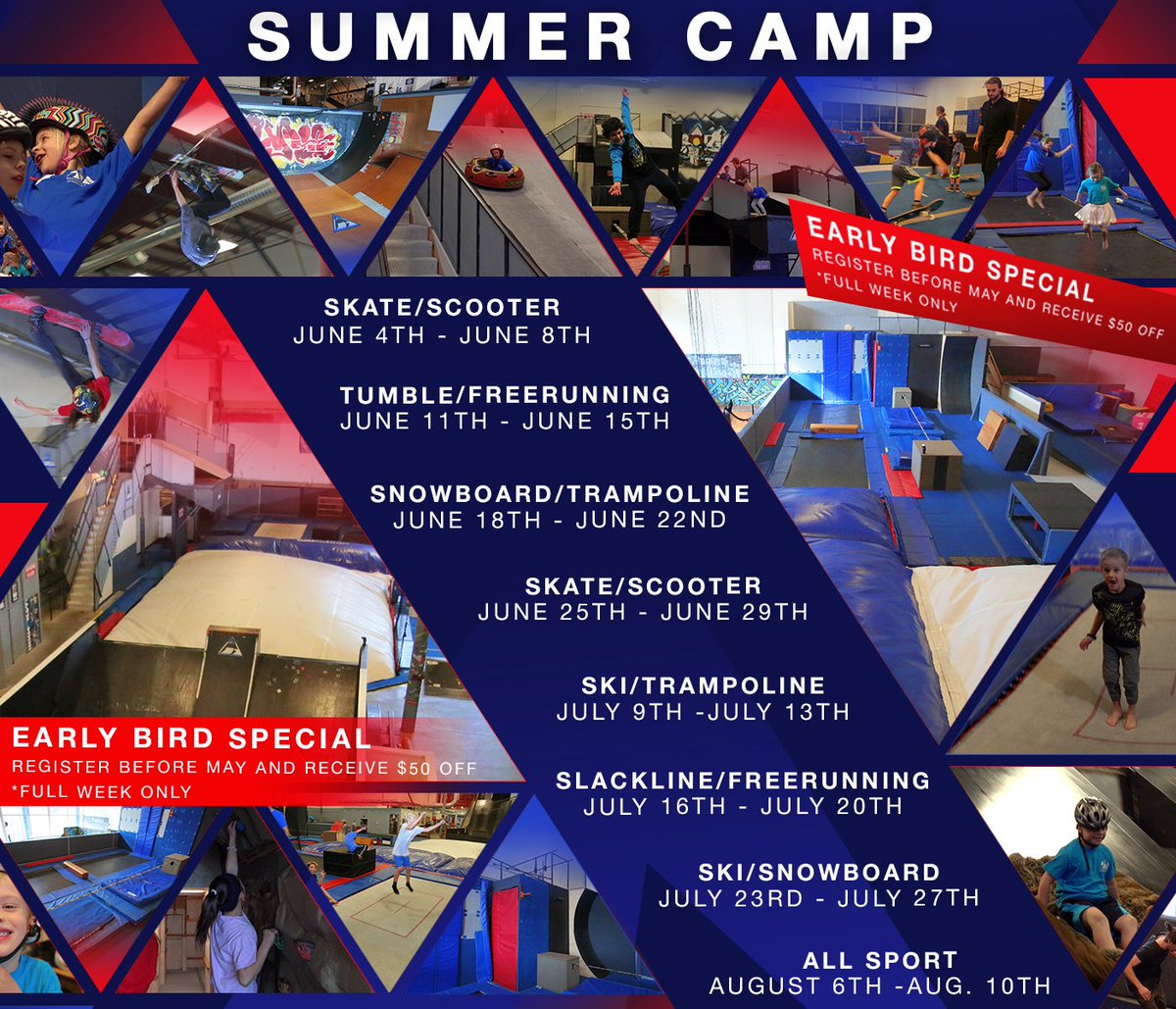 ProgreshDenver's tweet photo. Get registered for Summer Camp today to guarantee your spot &amp; receive 50% OFF if you register before May!  Never too soon to get excited for summertime.

#progresh #summercamp #bestsummerever! https://t.co/NPdNrqHBdj