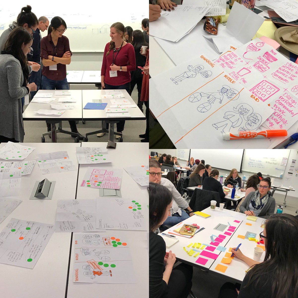 SND's tweet photo. “You don’t think your way to creative work. You work your way to creative thinking.” — George Nelson.
@SND and @ONA joining forces to bring design thinking to journalism. #designthinkdc #designthinking #creative #problemsolving #ux #journalism https://t.co/Pk3vxU9IUh