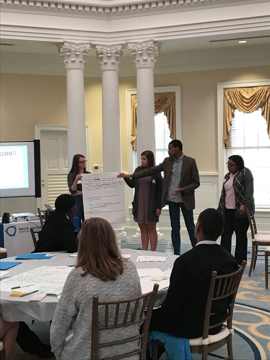 The youth blew us away with their presentations on topics geared towards education and economic opportunity