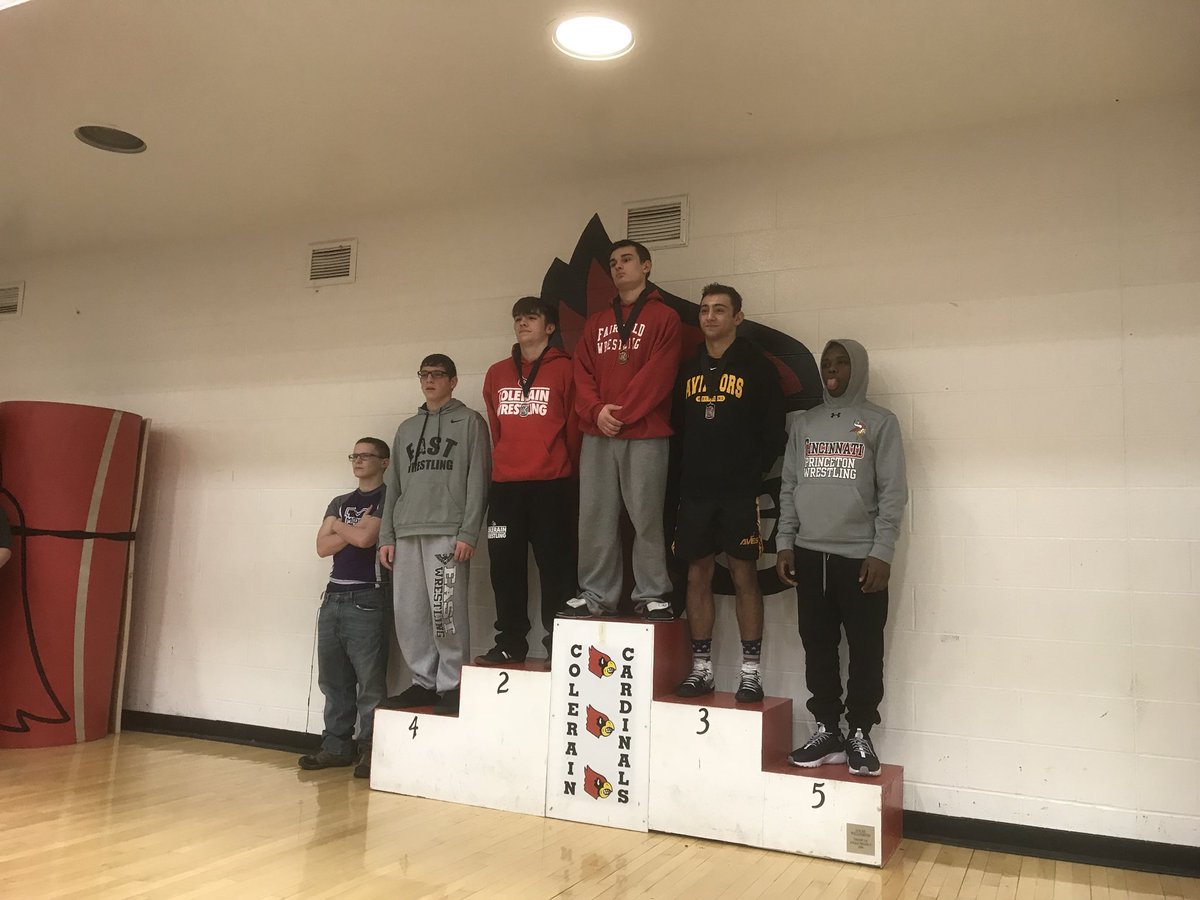 Colerain Wrestling on Twitter "Dawson Rice takes home 2nd place at 152