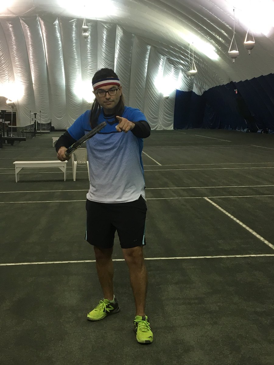 Looking forward to taking on these two worthy opponents tmrw during some doubles w my friend, Yasemin Uçar, before the ribbon is cut on the new LED lights in our <a href="/RosedaleTennis/">Rosedale Tennis Club</a> dome! <a href="/FredEisenberger/">Fred Eisenberger</a> and @MGreenWard3 lead event at noon. <a href="/greg_tedesco/">Greg Tedesco</a>