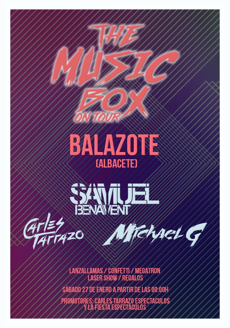 Esta Noche The Music Box aterriza en Balazote (Albacete) #macrodiscomobil #tour2018 #HardStyle