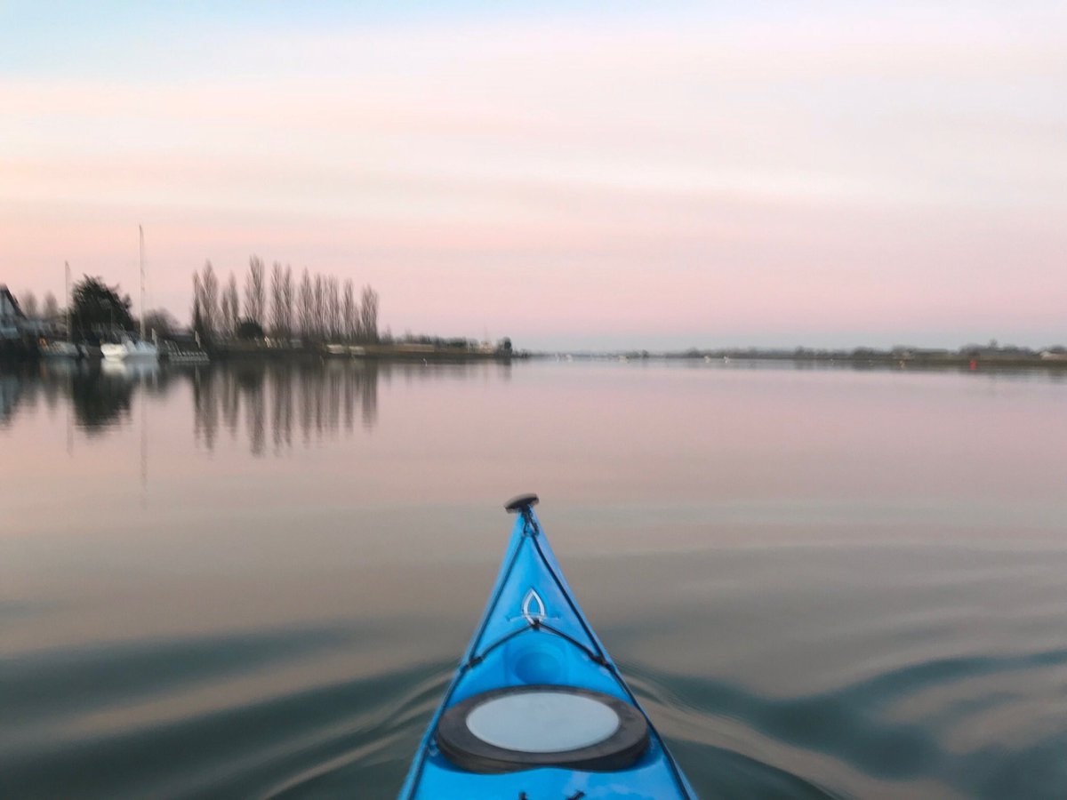 DerekClark4's tweet image. Nice early morning paddle on the Crouch N Fambridge