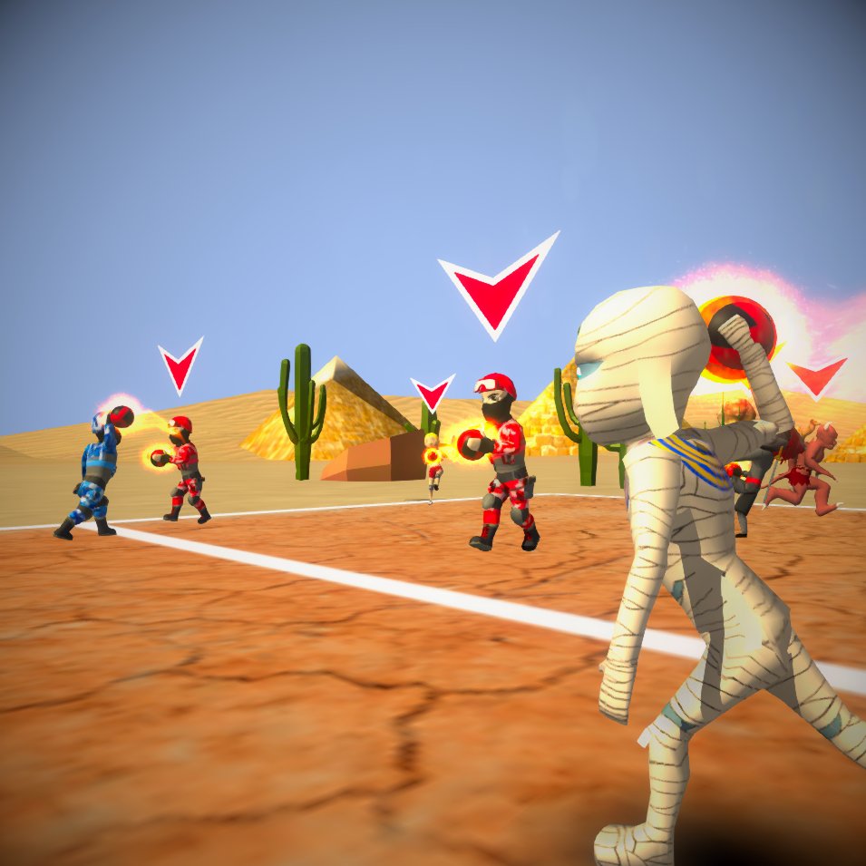 KylumGames's tweet photo. This is #DodgeballArena baby! 😎 Get it today for FREE! And enjoy the new way to play #dodgeball! 😁 just write 'dodgeball' in your app store! #gamedev #gamergirl #gamerboy #indiedev #gamer #gamerguy #videogames #indiegames #trampoline #unity3d #madewithunity #screenshotsaturday https://t.co/dyyx9QmvoW