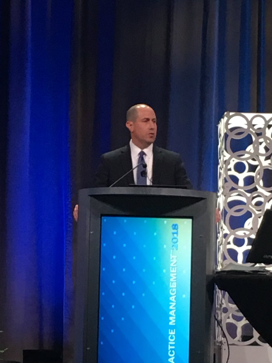 ASALifeline's tweet photo. @ASALifeline DC Update ASA CAO Manuel Bonilla @MBonilla1 discusses the VA Final Rule, Health Care "Repeal and Replace" bills, midterm elections, the opioid crisis, and the issues of the APRN Compact and "Medicare for All" to #ASAPM18 attendees. https://t.co/xYoCvDxboF