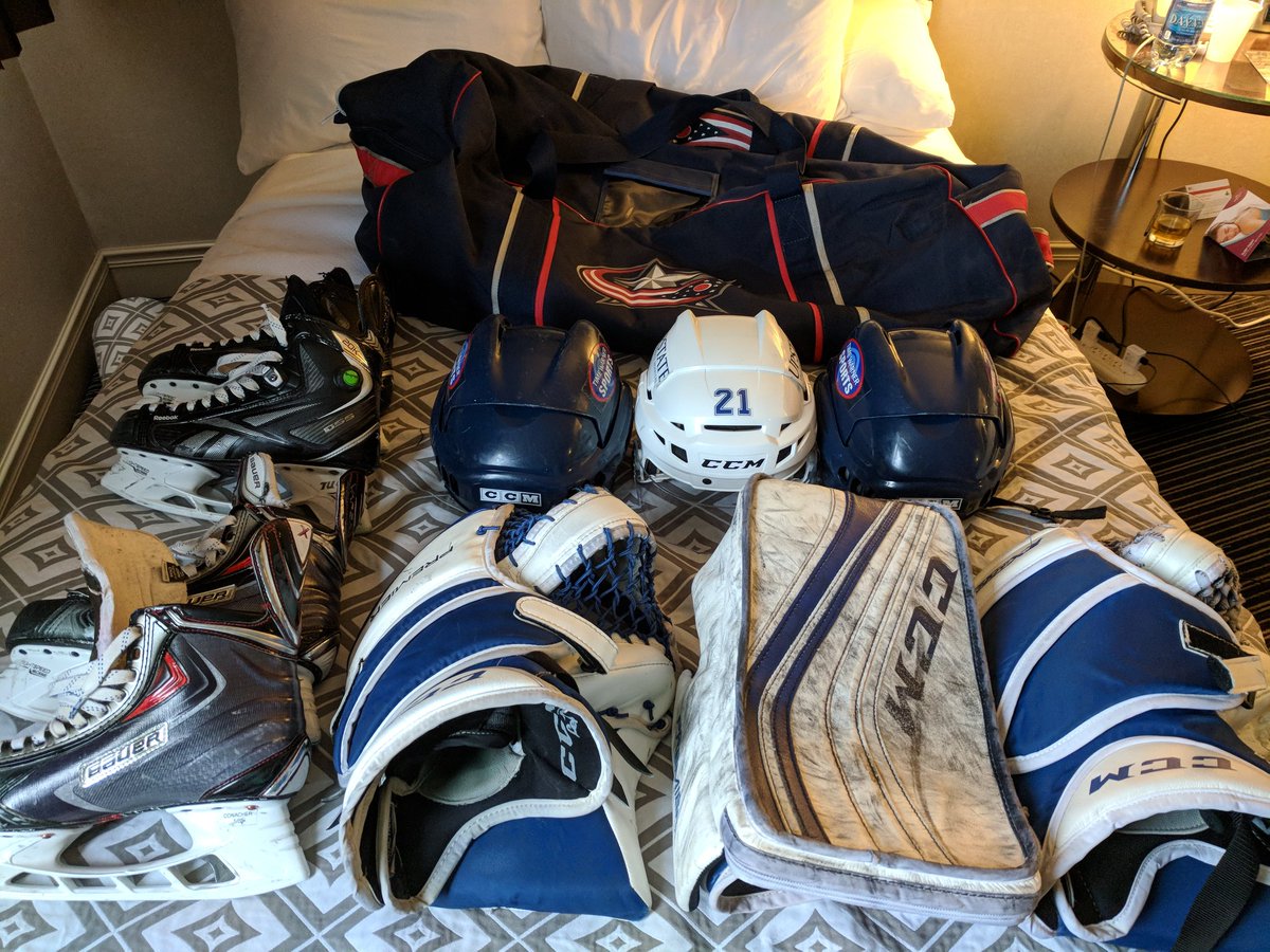 GameWornUS's tweet photo. Very excited to be making these great @SyracuseCrunch game worn and game issued items available to collectors! https://t.co/bN45NprYlW