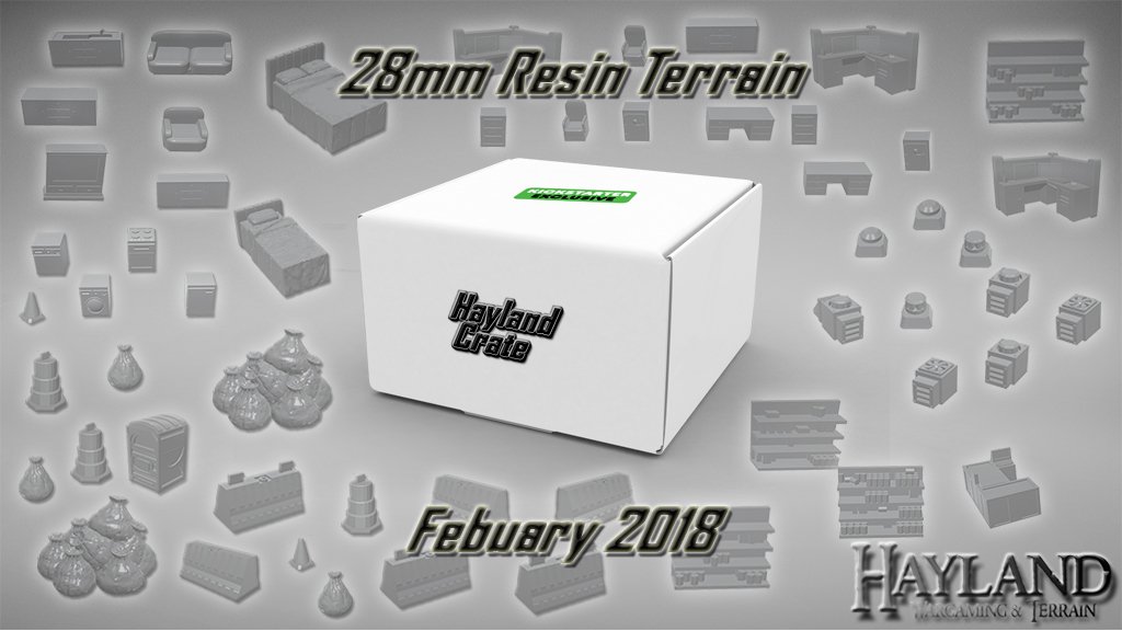 HaylandGames's tweet photo. Coming to Kickstarter Feb 2018 - 28mm Resin Terrain 

#Wargaming #28mm #miniatures #tabletop #tabletopgames #fallout #TheWalkingDead #Kickstarter https://t.co/9urMDuHl1p