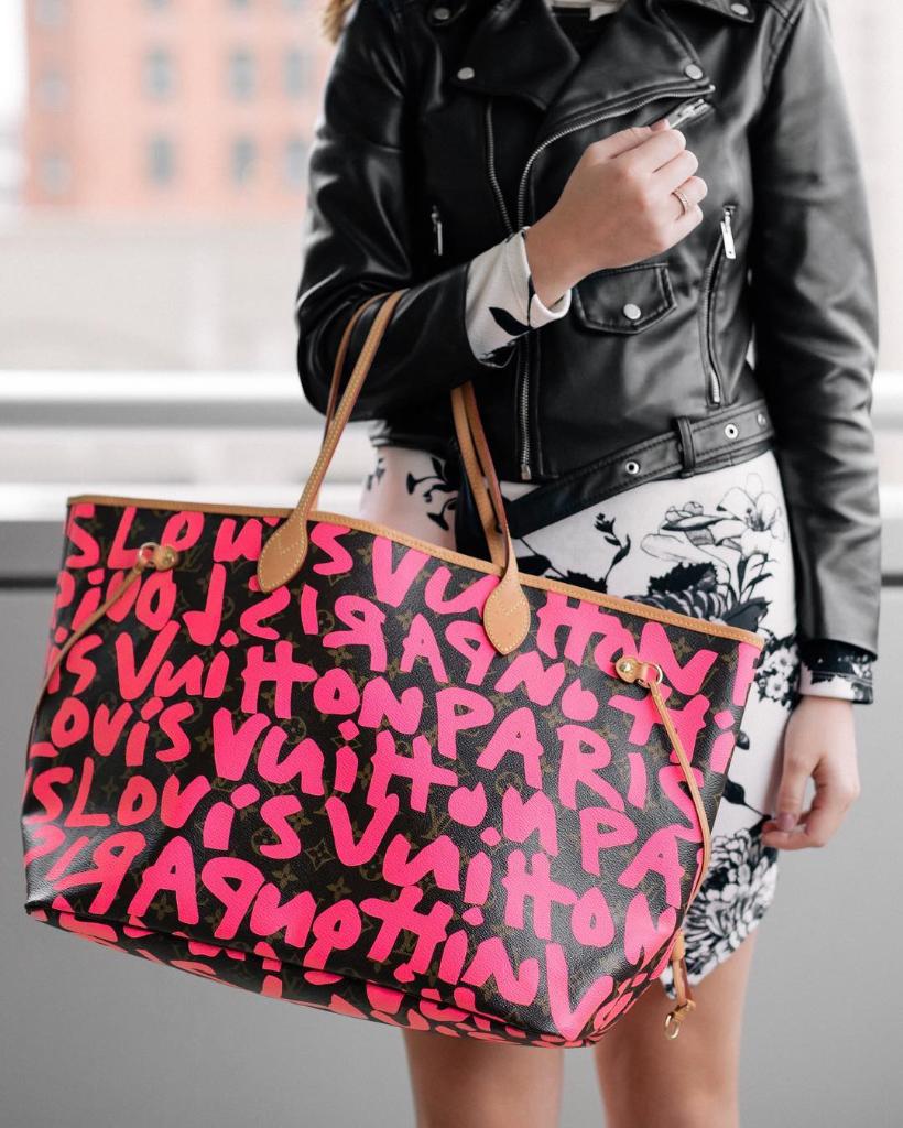 Louis Vuitton, Bags, Soldlv Stephen Sprouse Graffiti Neverfull