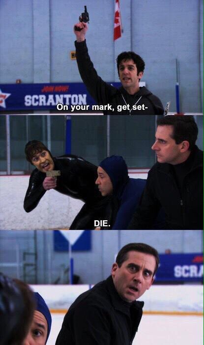 TheOfficeReacts's tweet photo. Threat Level Midnight😂😂😂😂 https://t.co/8Npe8e4VDW
