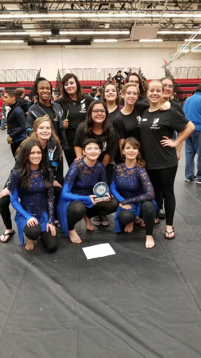 LeanderHighBand's tweet photo. Congratulations on an outstanding start to the season. Leander JV Color Guard placed 2nd in their division and Leander Varsity Guard placed 1st in their division!! #hardworkpaysoff #leanderstrong @LHSROAR @lhsprincipal17 @LeanderHS @LeanderISD https://t.co/Ar4afYURMK