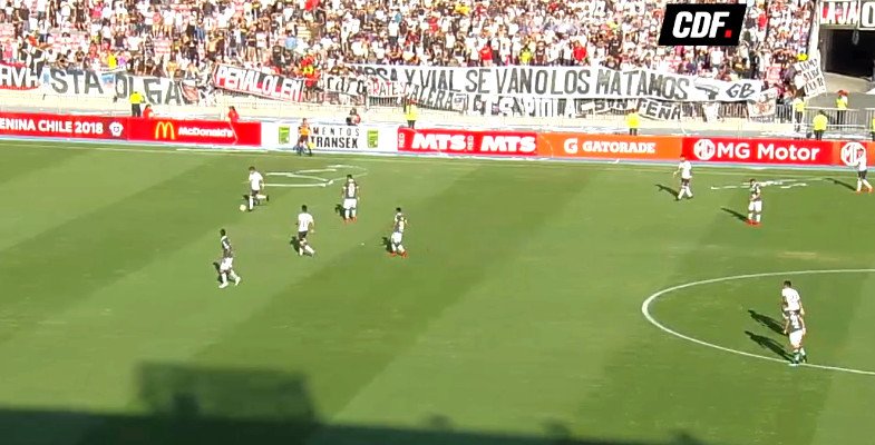 TNTSportsCL's tweet photo. [VIDEO y FOTO] 🎥 📸 Mosa lamentó el lienzo y las amenazas en su contra #SupercopaMG @ColoColo https://t.co/suWhkXXUZN https://t.co/FGXXNTXIXs