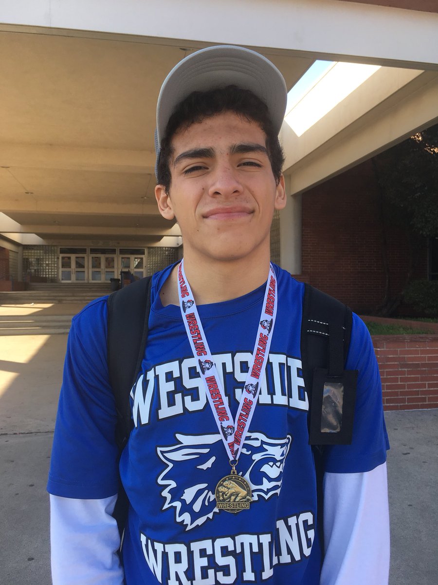 WolvesWrestlers's tweet photo. Great Day for Westside HS Wrestling Team:
1st- 126- Daniel Hernandez-Mendoza 
2nd-106- Christian Lopez
3rd-145 Trey Graham
4th-182 Chris Cofield
@westsidehigh @DambrinoHISDAD @HISDATHLETICS @whshowlernews @WolvesOfWHS #wolveswrestlers #gowolves #gowestsidewolves https://t.co/XqMWIe8a0Z