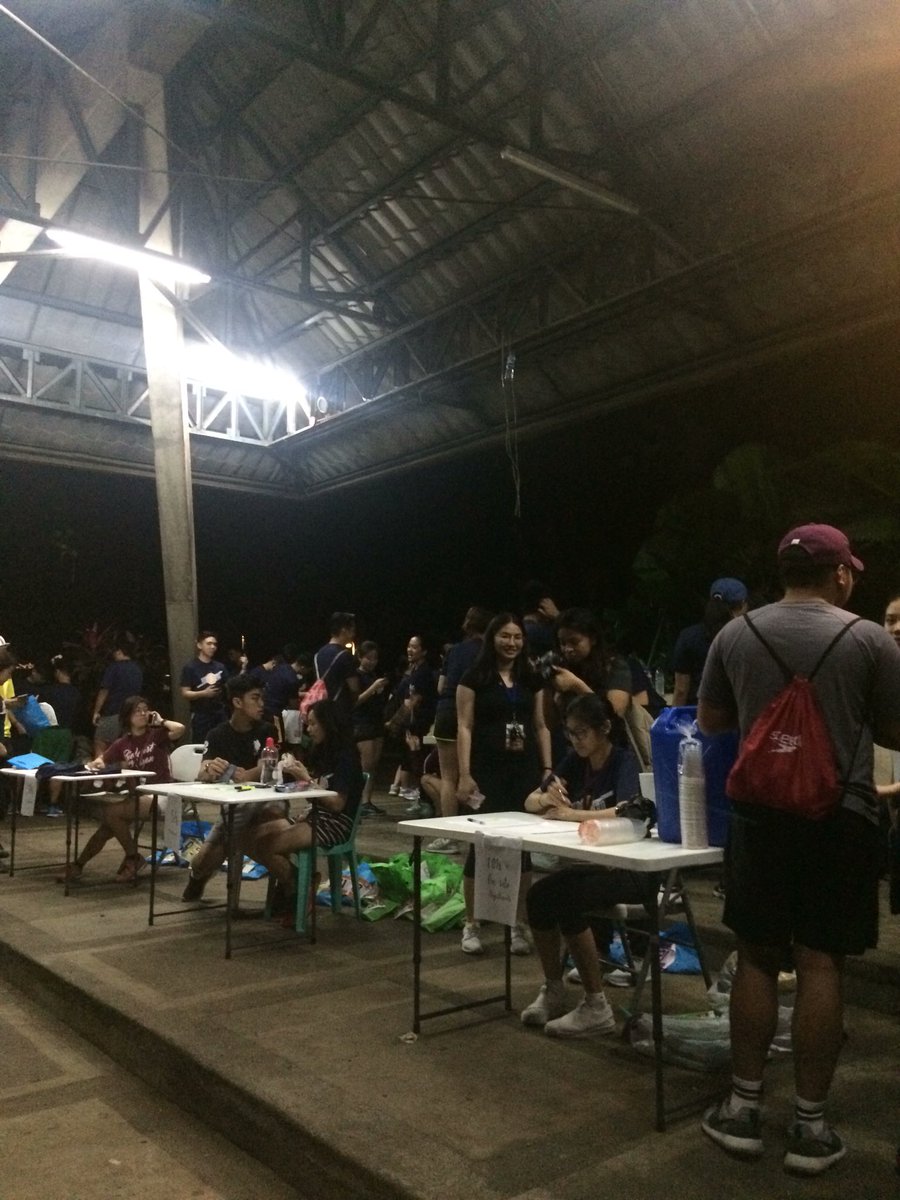 Registration is now on-going here at Sunken Grandstand in front of the Virata School of Business. Don’t forget to bring your fun run essentials!