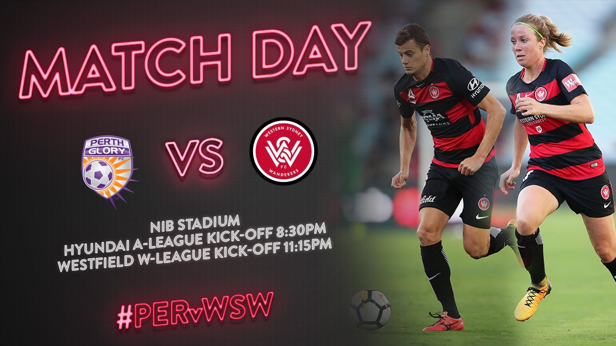 It's game day for both our @ALeague and <a href="/WLeague/">W-League</a> team 👊#WSW #PERvWSW